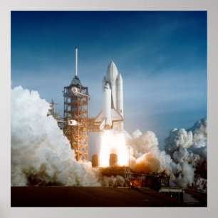Poster Primeiro Lançamento da Colúmbia Espacial 1981