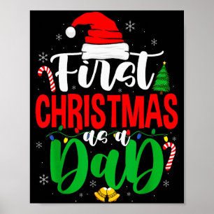 Poster Primeiro Natal como Pai Novo Papai 1º Natal