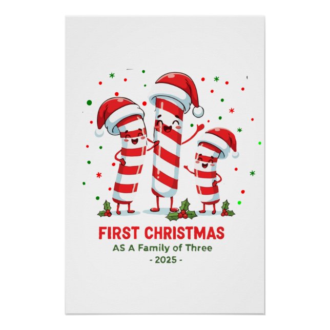 Póster Primeiro Natal em Família (Frente)