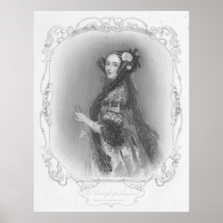 Póster Primeiro Programador: Ada Lovelace