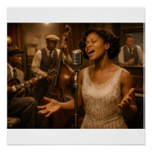 Primeiro Registro de Gravação de Cantora de Blues