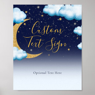 Poster Primeiro Sinal de Aniversário do Pequeno Estrelo A