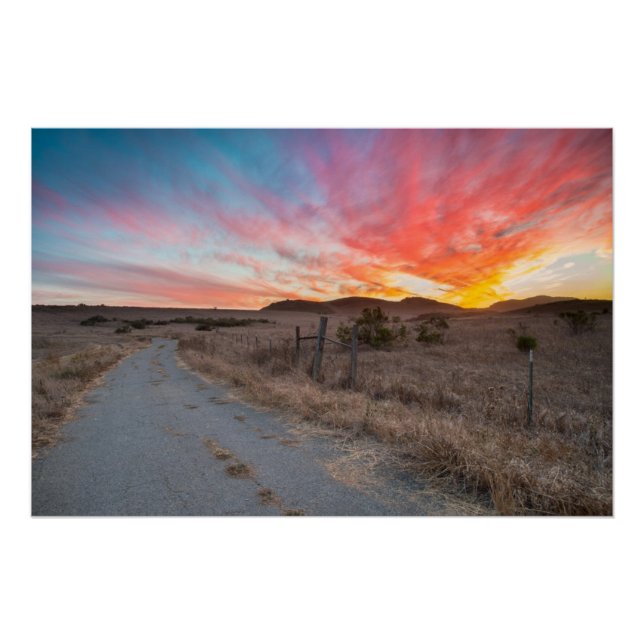 Póster Primeiro Sunset do Dia (Frente)