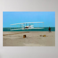Primeiro Voo Wright Irmãos Vintage Avião