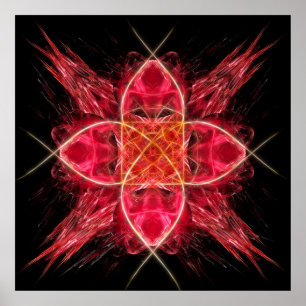 Póster Primeiros Chakra - Muladhara - apoio da raiz