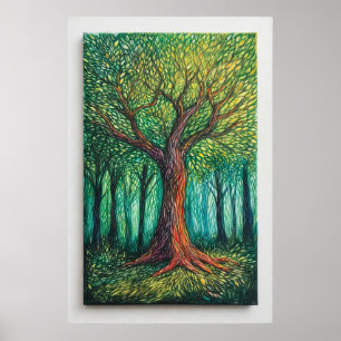 Poster Primeval de Floresta