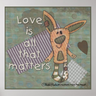 Póster Primitive Bunny