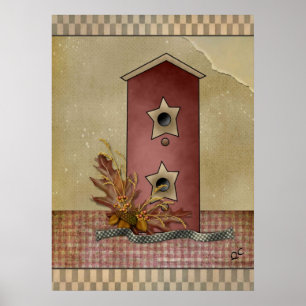 poster primitivo do Birdhouse