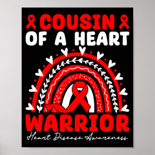Poster Primo de um Guerreiro do Coração Doença Cardíaca B