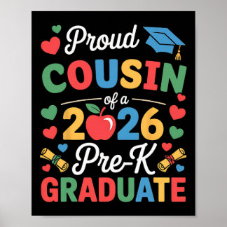 Poster Primo Orgulhoso De Um Graduado Pré-escolar Cl 2026