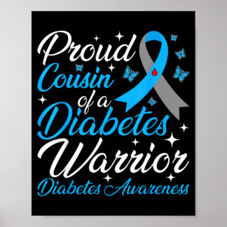 Poster Primo orgulhoso de um guerreiro da conscientização