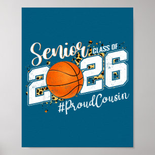 Poster Primo Orgulhoso Ilustração Basquete Senior 2026