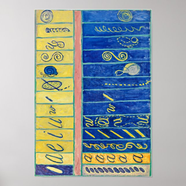 Poster Primordial Chaos, no 13 | Hilma af Klint | (Frente)