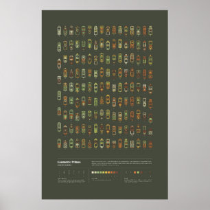 Poster Primos Geométricos - Coleção 3, Série 1