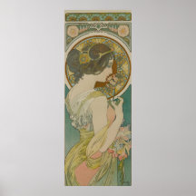 Primrose por Alphonse Mucha