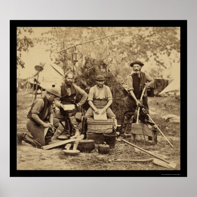 Póster Prince De Joinville Servants Quarters 1862 (Frente)