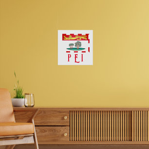 Poster Prince Edward Island Flag