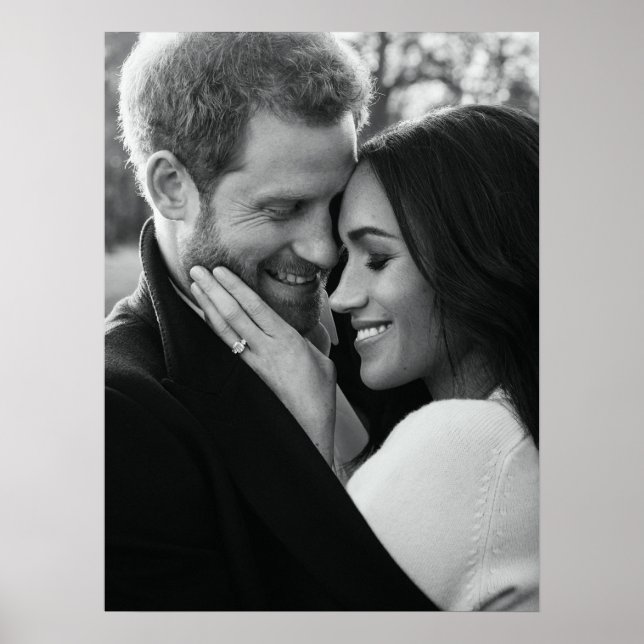 Poster Prince Harry e Meghan Markle (Frente)