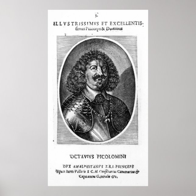 Poster Prince Octavio Piccolomini (Frente)