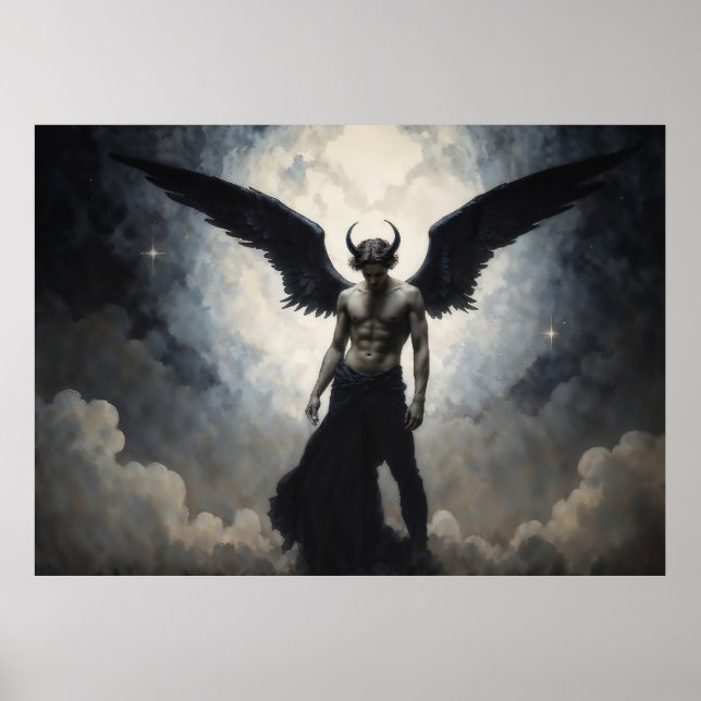 Poster Prince of Hell Lucifer (Frente)