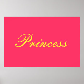 Poster Princesa
