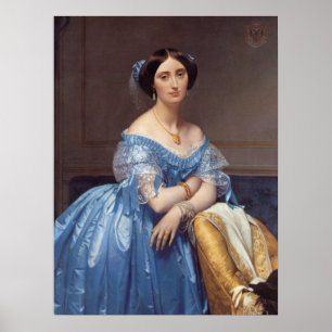 Póster Princesa Albert de Broglie