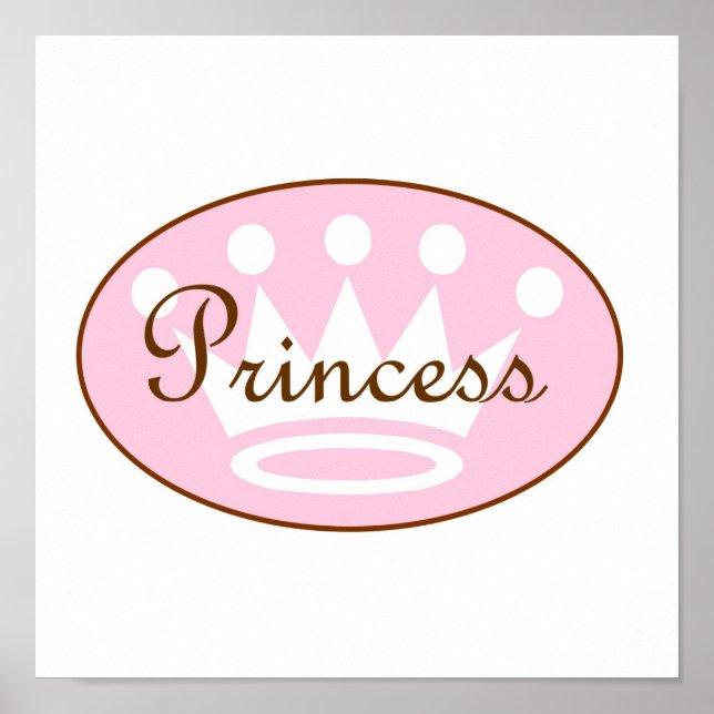 Poster Princesa Art Canvas (Frente)
