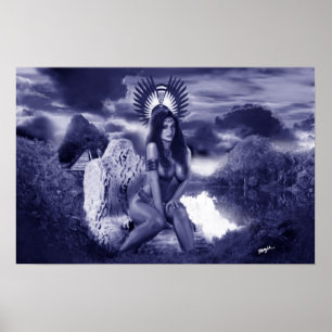 Poster Princesa asteca