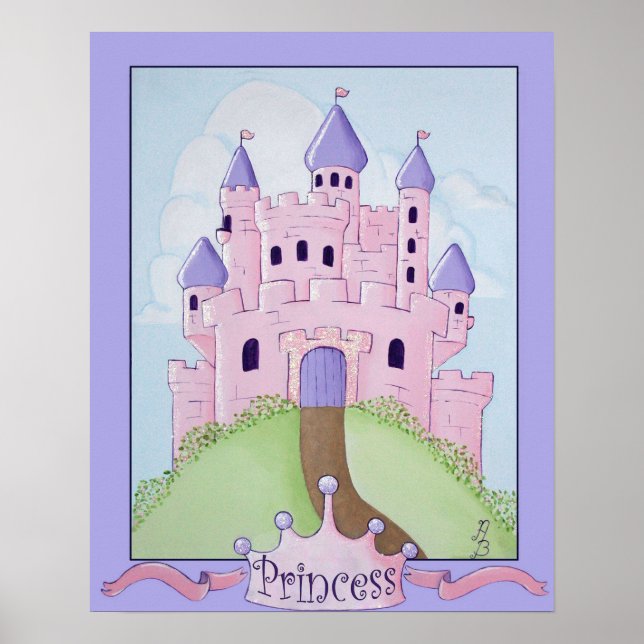 Póster Princesa Castle (Frente)