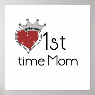 Póster Princesa Coração 11rua, Mamãe Presente