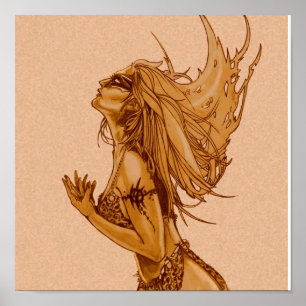 Póster Princesa da selva de Shera