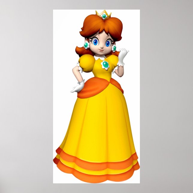 Poster Princesa Daisy (Frente)