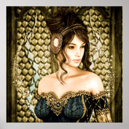 Poster Princesa de Conto de Fadas