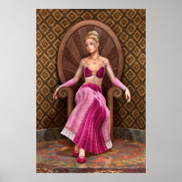 Poster Princesa de Conto de Fadas