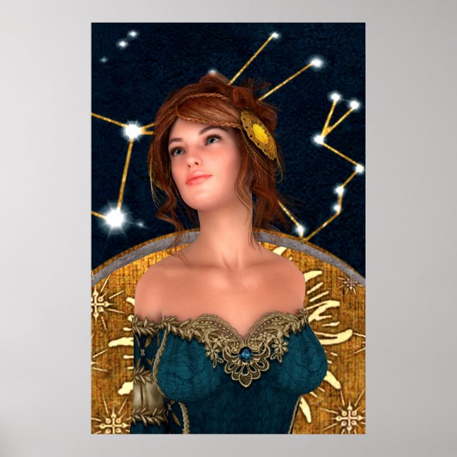 Póster Princesa de Conto de Fadas (Frente)