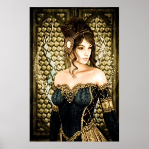 Póster Princesa de Contos de Fadas