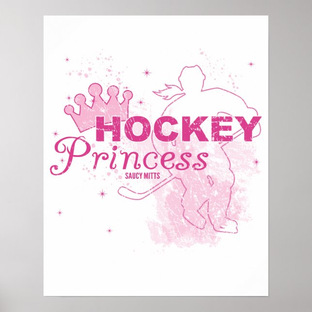 Poster Princesa de Hockey (Frente)
