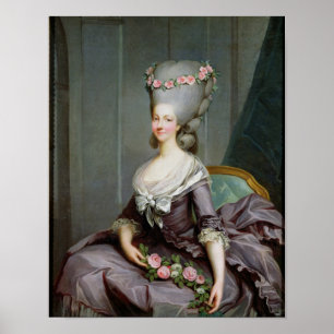 Poster Princesa de Marie-Therese de Sabóia-Carignan