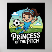 Princesa Do Campo Futebol Para Meninas Crianças