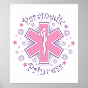 Póster Princesa do paramédico