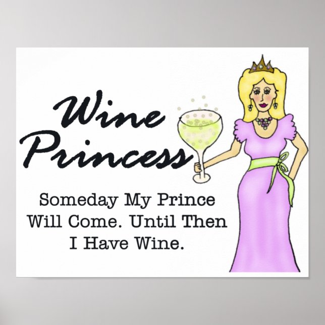 Poster Princesa do Vinho, um dia... Pôster (Frente)