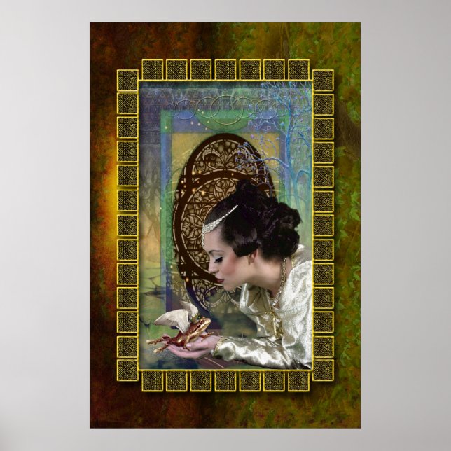 Póster Princesa e Sapo (Frente)