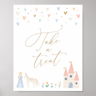 Poster Princesa Festa de aniversário - Tome um Sinal de M