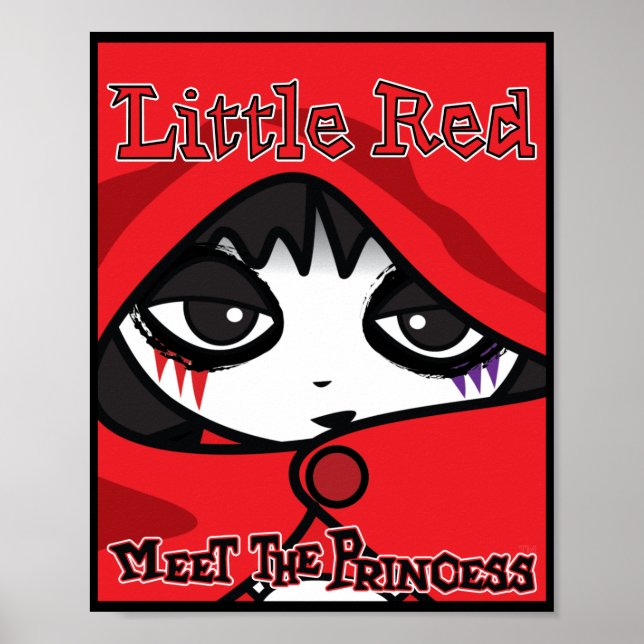 Poster Princesa Little Red (Frente)