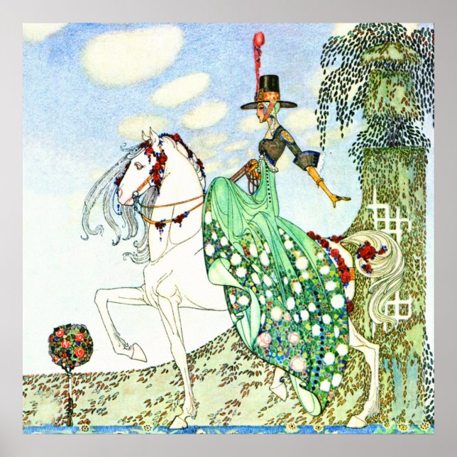 Póster Princesa Minotte de Kay Nielsen (Frente)
