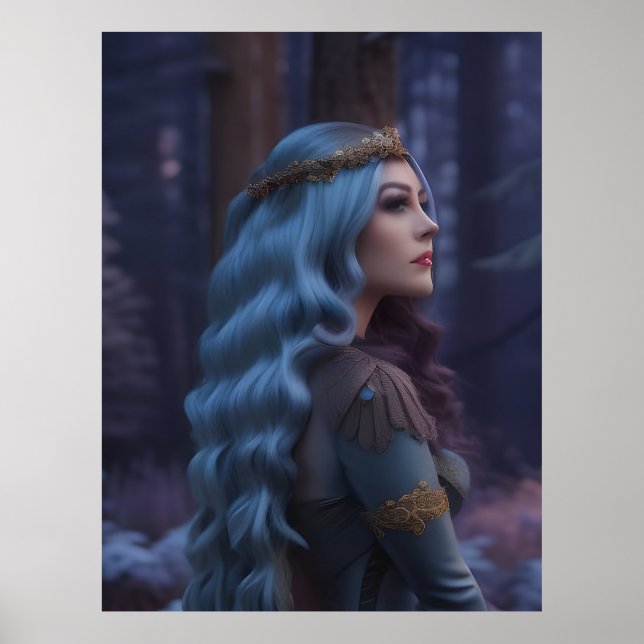 Poster Princesa na Floresta (Frente)