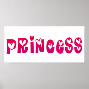 Poster Princesa nos corações
