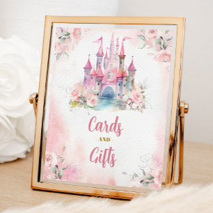 Poster Princesa Royal Castle 5 Birthday Cards e GIfts