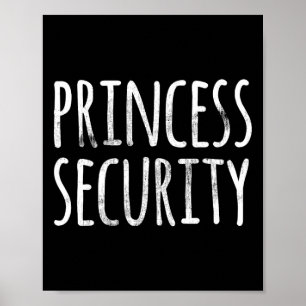 Poster Princesa Security Halloween Costume Men Matchi
