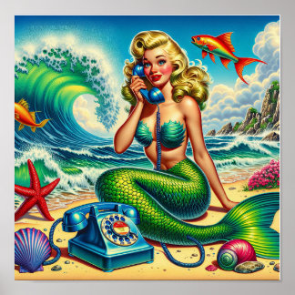 Poster Princesa Sereia